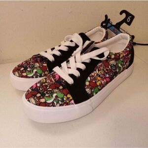 NEW Ground Up Nintendo Super Mario Bros Sneakers Shoes Kid’s - Various Sizes